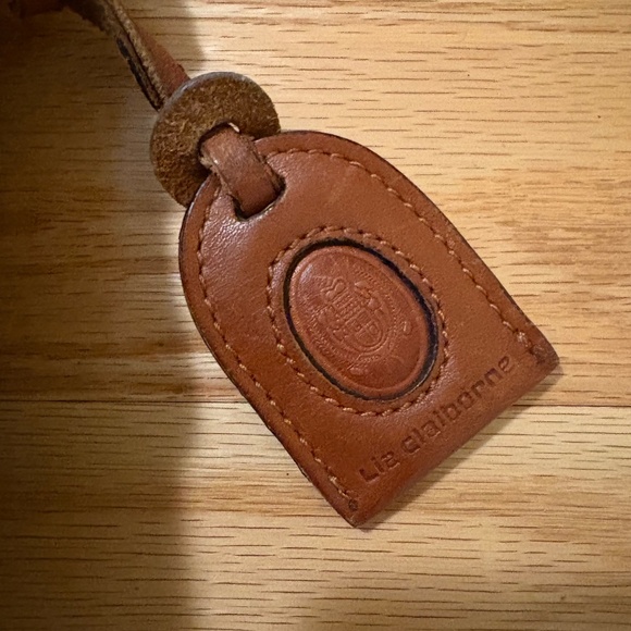 Vintage Liz Claiborne leather shoulder cross body bag - Picture 5 of 8